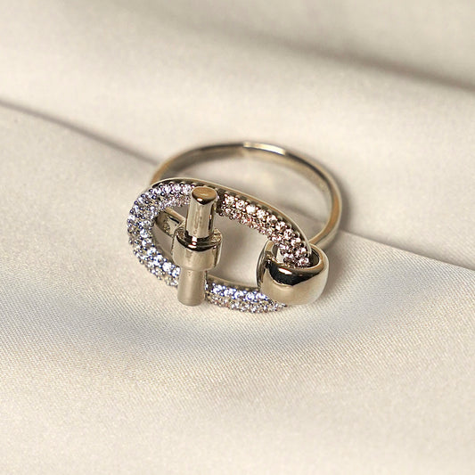 ELI Ring – Gold & Silver Tone