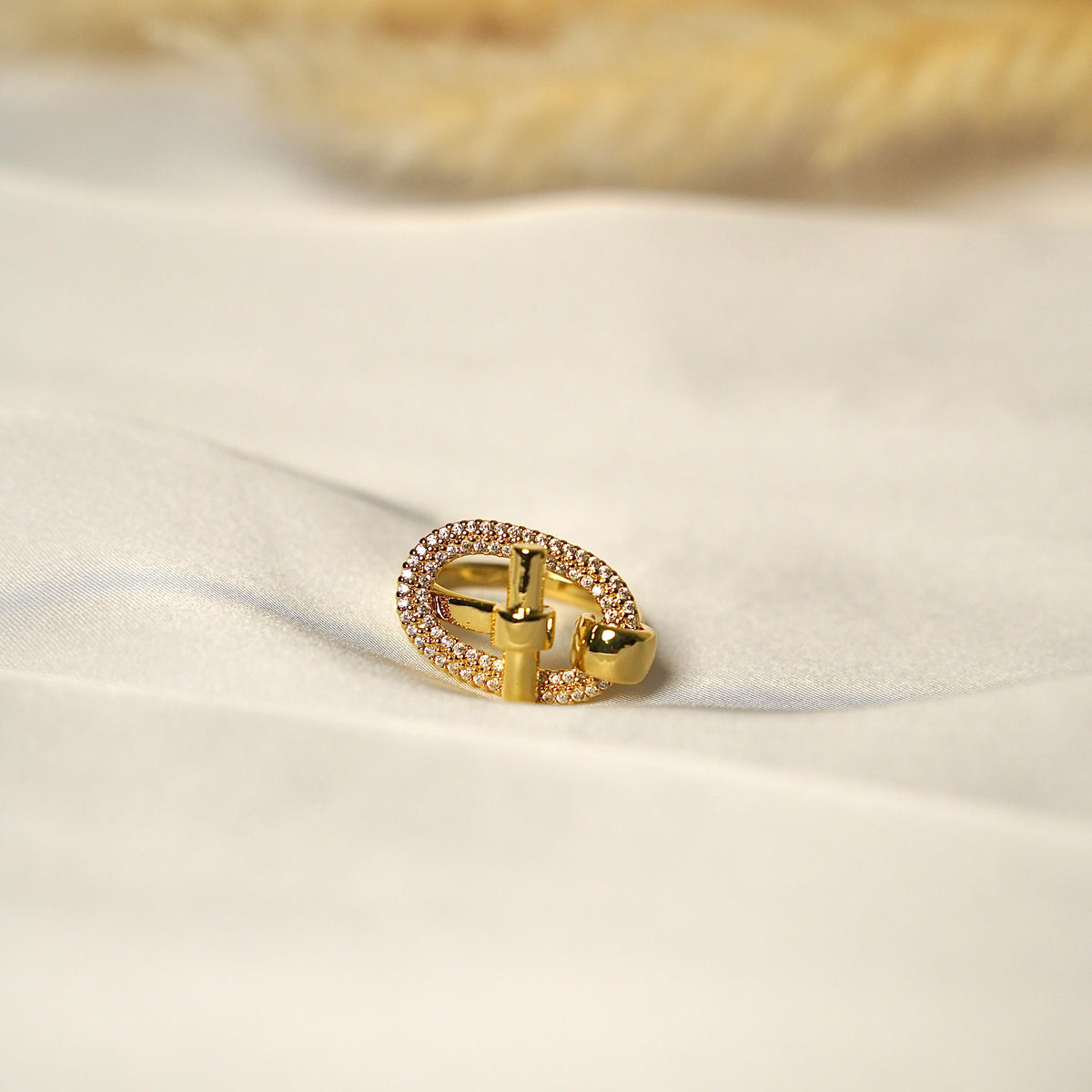 ELI Ring – Gold & Silver Tone